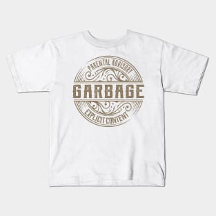 Garbage Vintage Ornament Kids T-Shirt